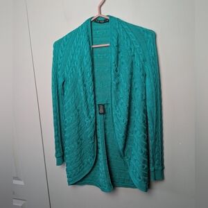 LAUREN RALPH LAUREN Women Turquoise Sweater No closure Size L/XL